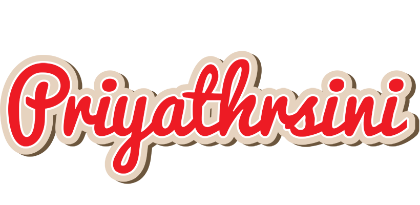Priyathrsini chocolate logo