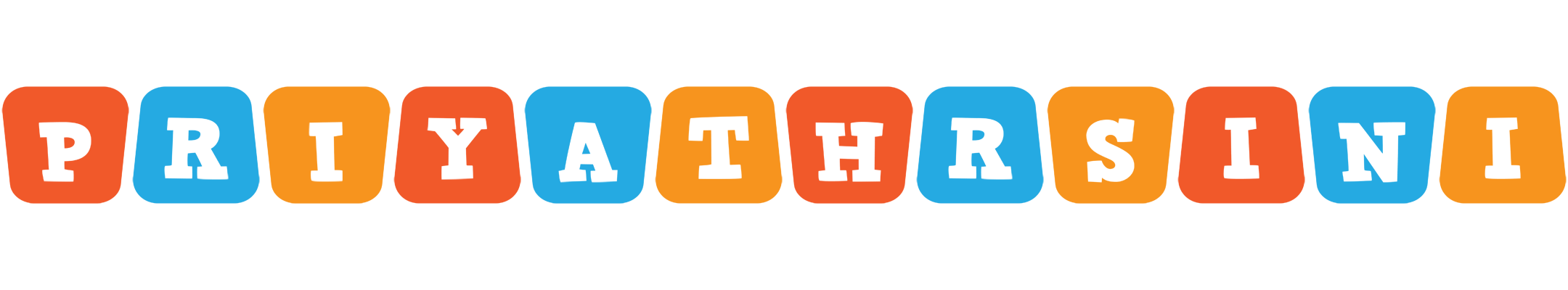 Priyathrsini comics logo