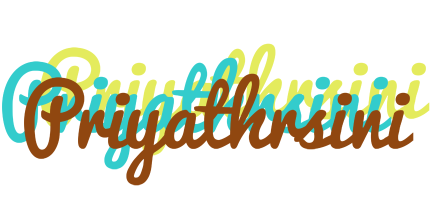 Priyathrsini cupcake logo