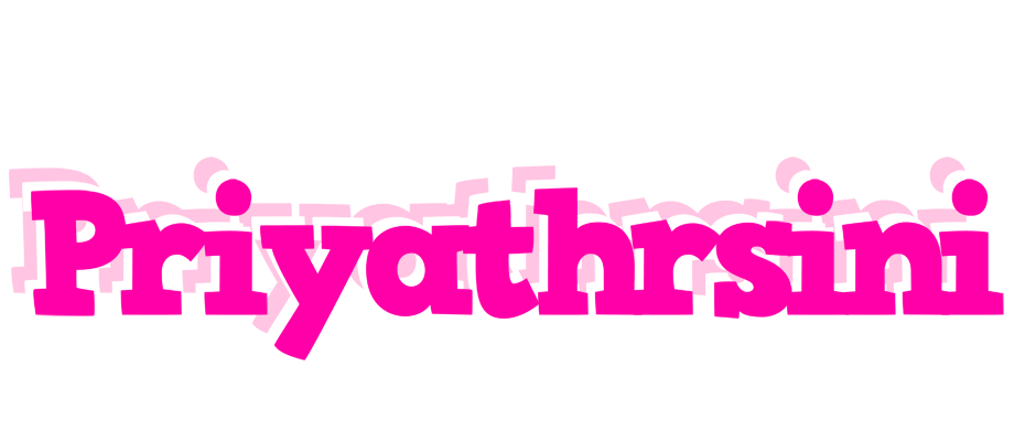 Priyathrsini dancing logo