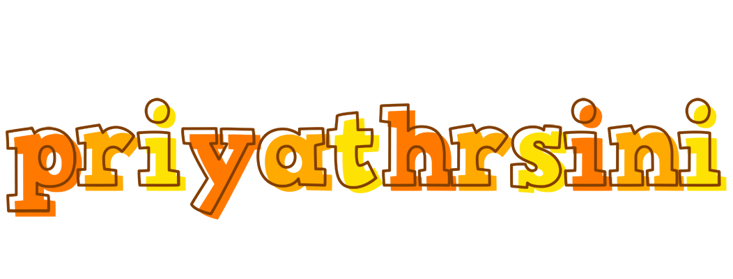 Priyathrsini desert logo
