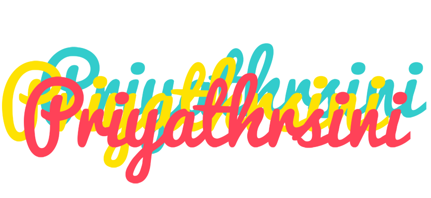 Priyathrsini disco logo