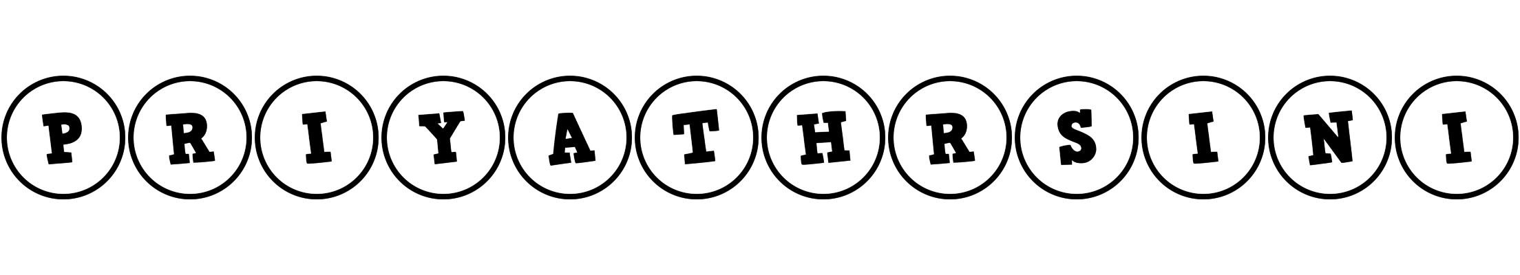 Priyathrsini handy logo