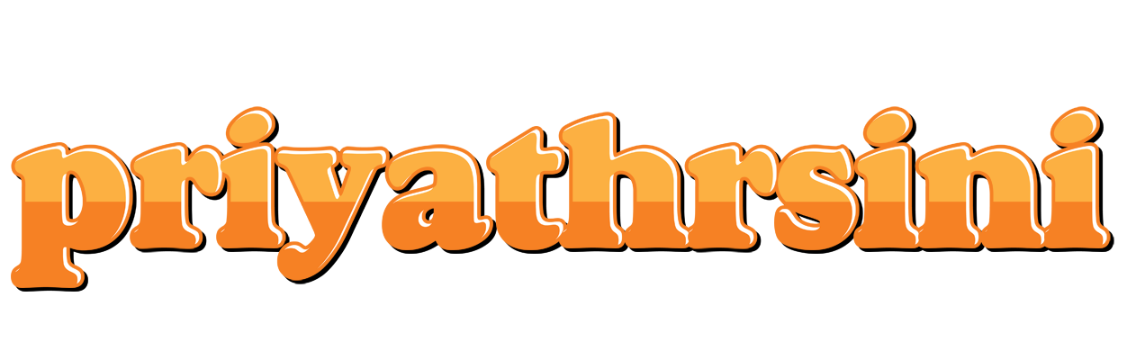 Priyathrsini orange logo
