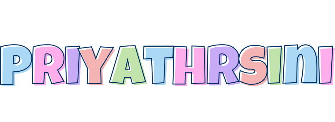 Priyathrsini pastel logo