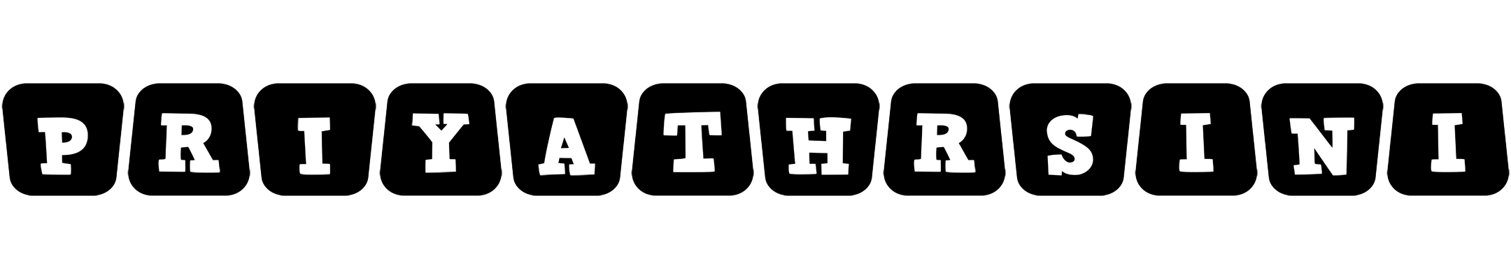 Priyathrsini racing logo