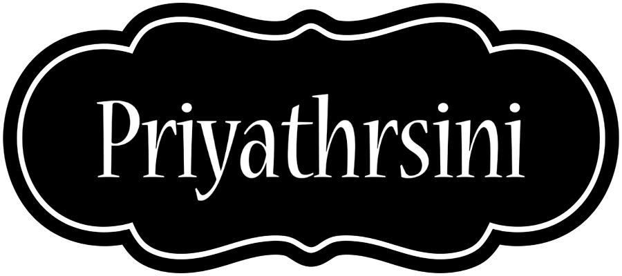 Priyathrsini welcome logo