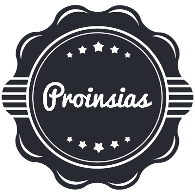 Proinsias badge logo