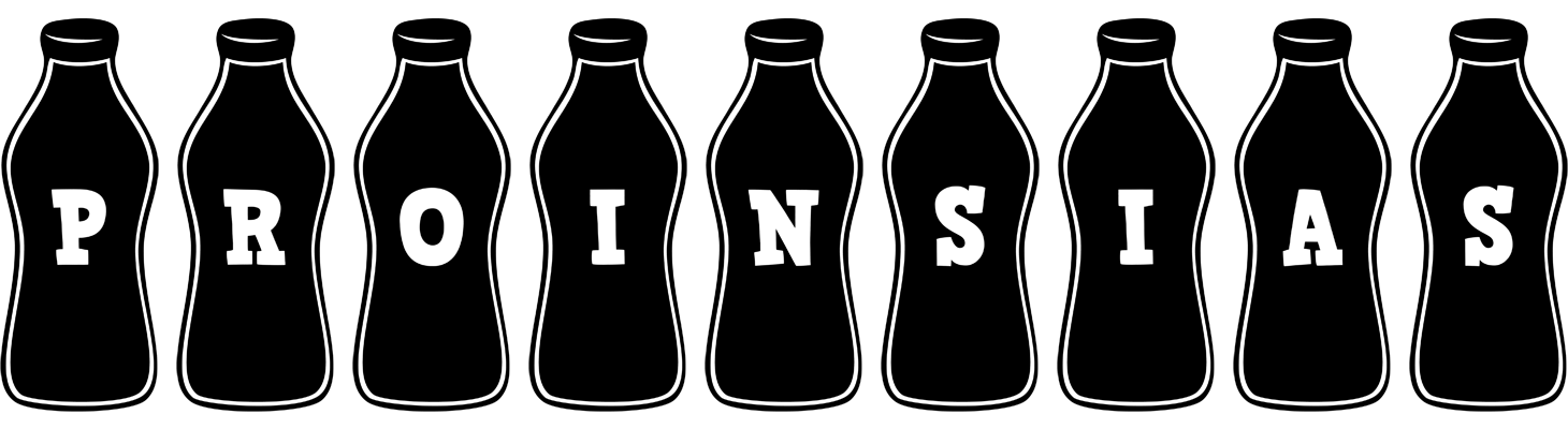 Proinsias bottle logo