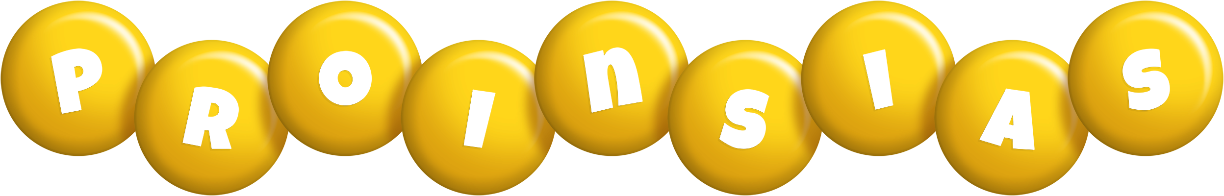 Proinsias candy-yellow logo