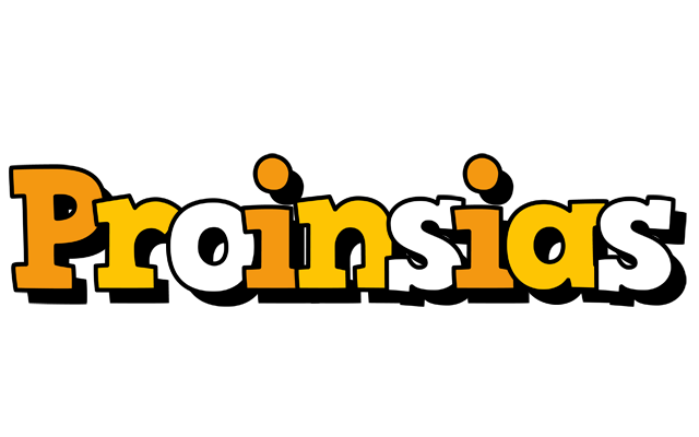 Proinsias cartoon logo