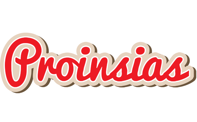 Proinsias chocolate logo