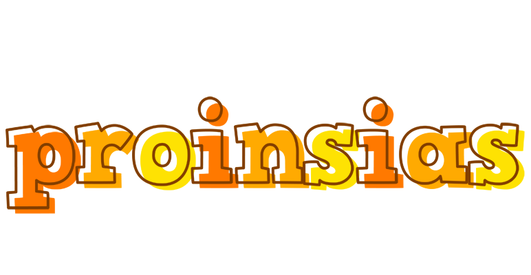 Proinsias desert logo