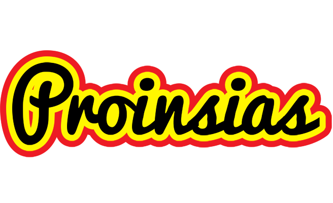 Proinsias flaming logo
