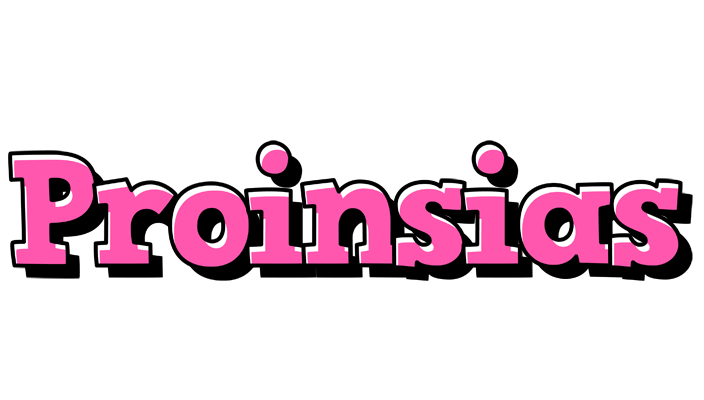 Proinsias girlish logo