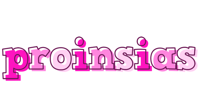 Proinsias hello logo