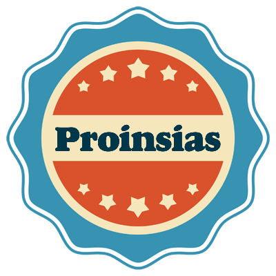Proinsias labels logo