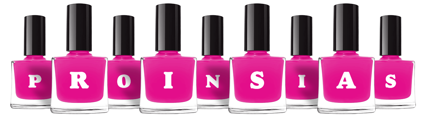 Proinsias nails logo