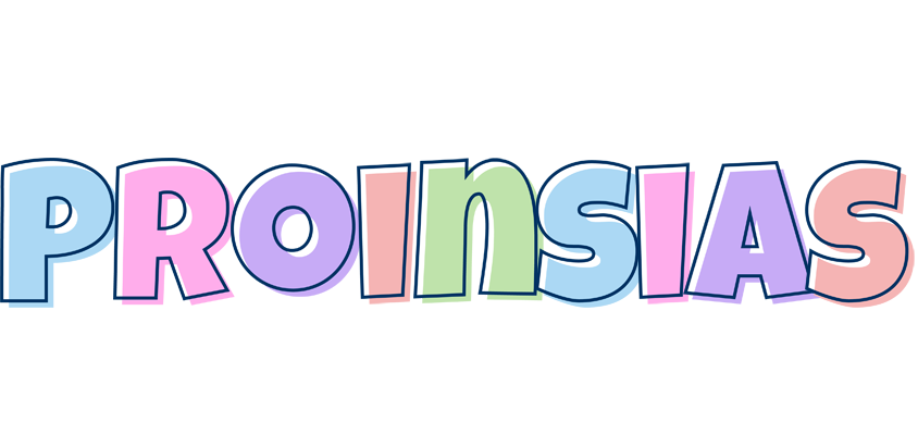 Proinsias pastel logo
