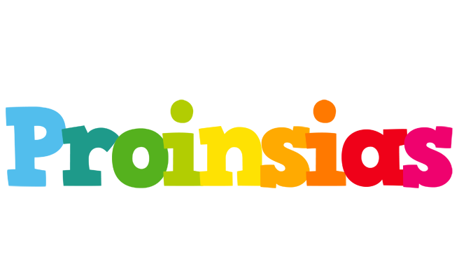 Proinsias rainbows logo