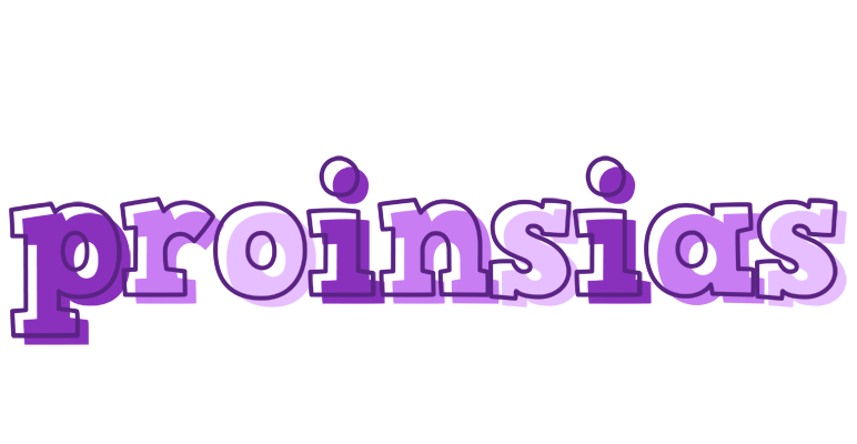 Proinsias sensual logo