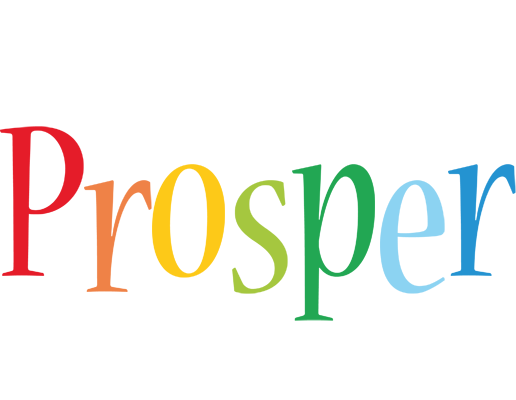 Prosper birthday logo