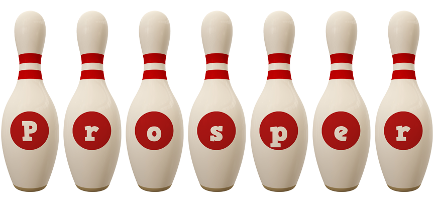 Prosper bowling-pin logo