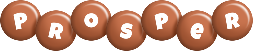 Prosper candy-brown logo