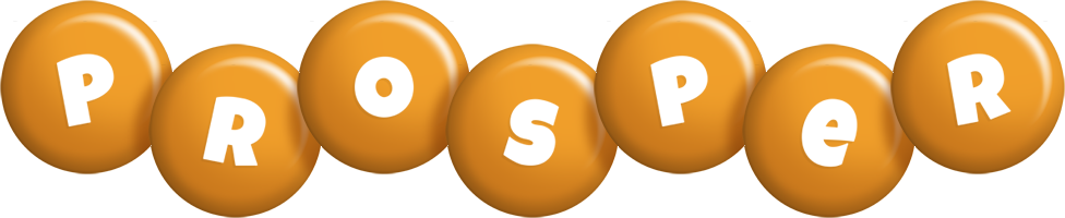 Prosper candy-orange logo