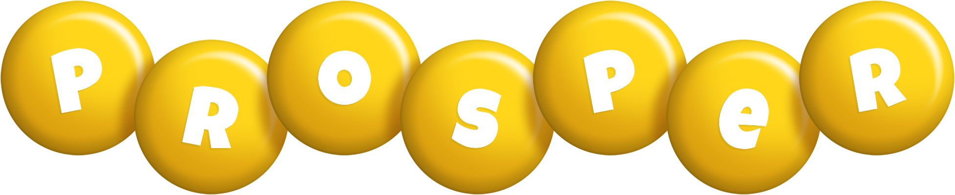 Prosper candy-yellow logo
