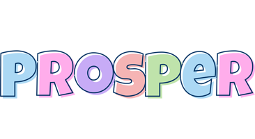 Prosper pastel logo