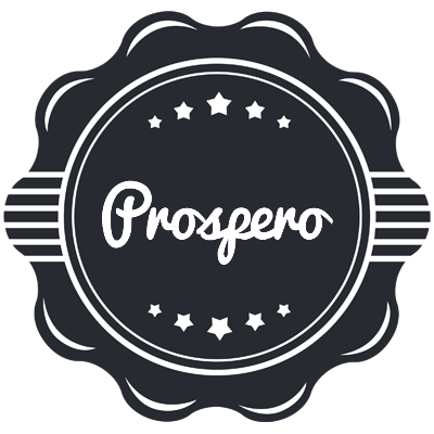 Prospero badge logo