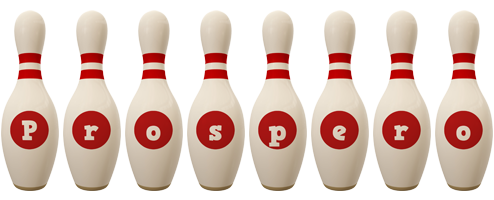 Prospero bowling-pin logo