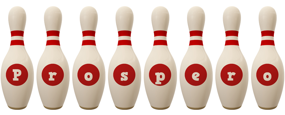 Prospero bowling-pin logo