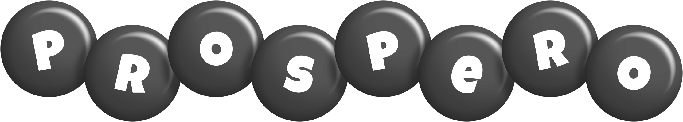 Prospero candy-black logo