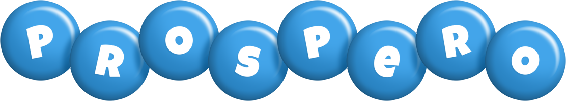 Prospero candy-blue logo