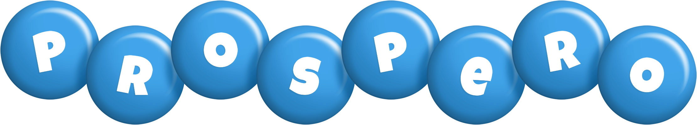Prospero candy-blue logo