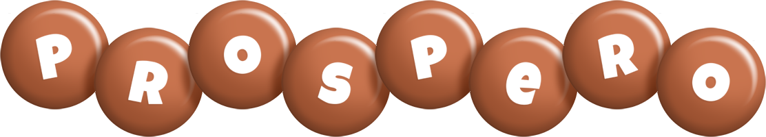 Prospero candy-brown logo