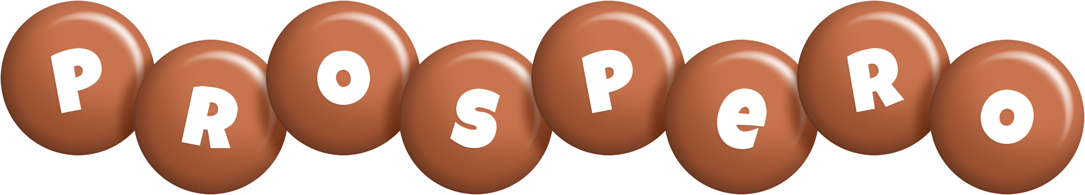Prospero candy-brown logo