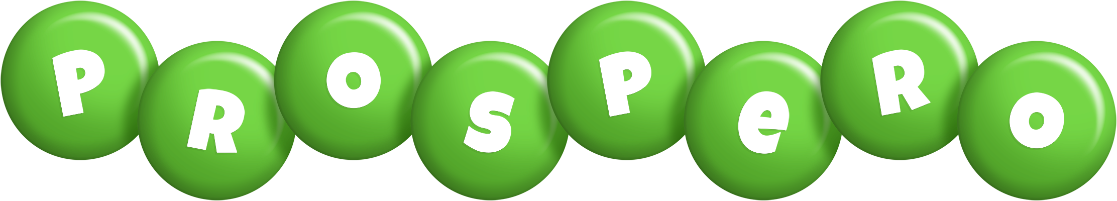 Prospero candy-green logo