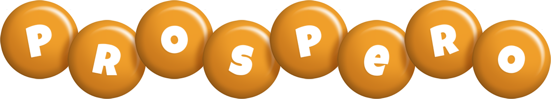 Prospero candy-orange logo