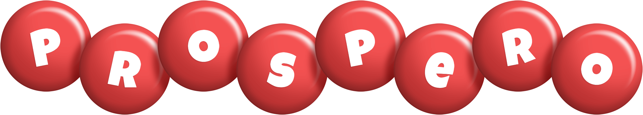 Prospero candy-red logo
