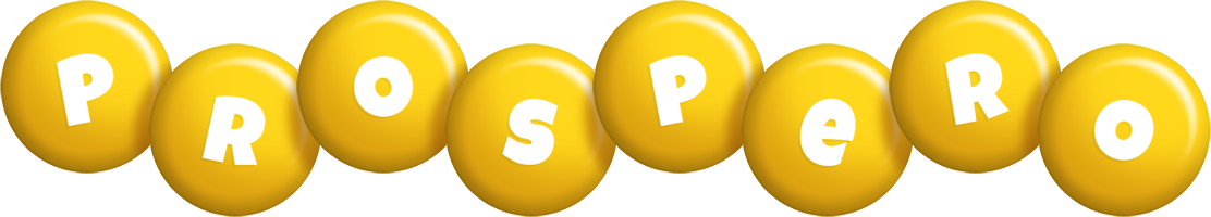 Prospero candy-yellow logo