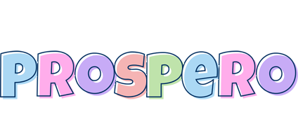 Prospero pastel logo