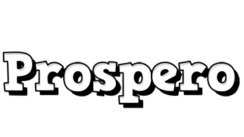 Prospero snowing logo