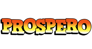 Prospero sunset logo