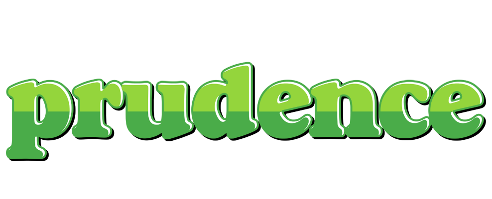 Prudence apple logo