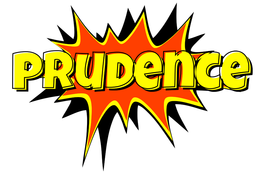 Prudence bazinga logo