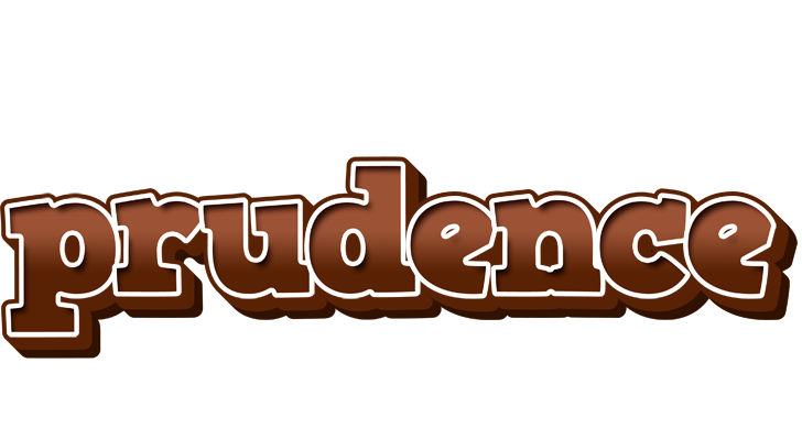 Prudence brownie logo