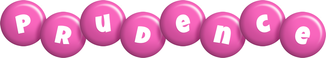 Prudence candy-pink logo